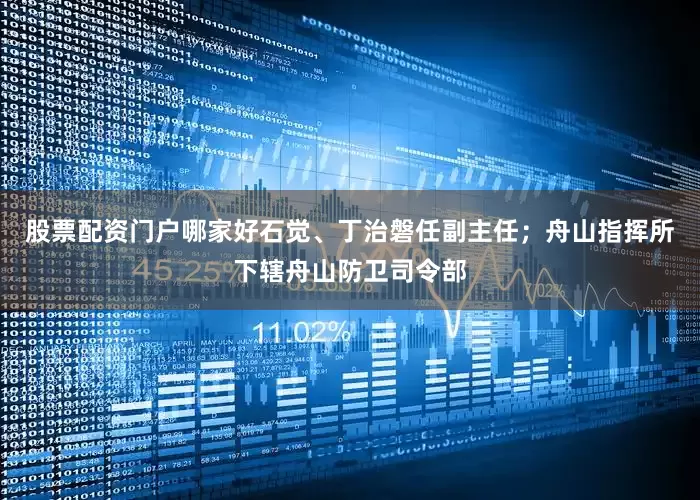 股票配资门户哪家好石觉、丁治磐任副主任；舟山指挥所下辖舟山防卫司令部